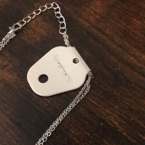 Costume jewelry, cobalt blue double necklace - Picture 3 of 4